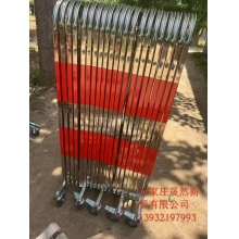 不銹鋼伸縮圍欄 高1.1米長10米