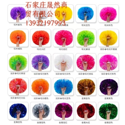 啦啦操拉拉隊手拿花球 31CM5寸